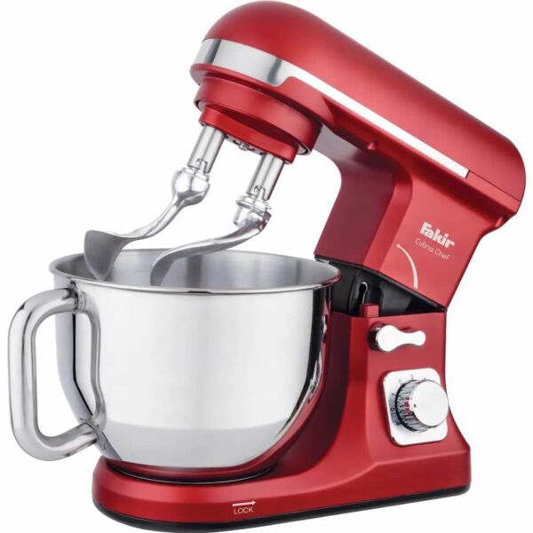 Fakir Culina Chef 1000W 5 Litre Stand Mikser - Kırmızı