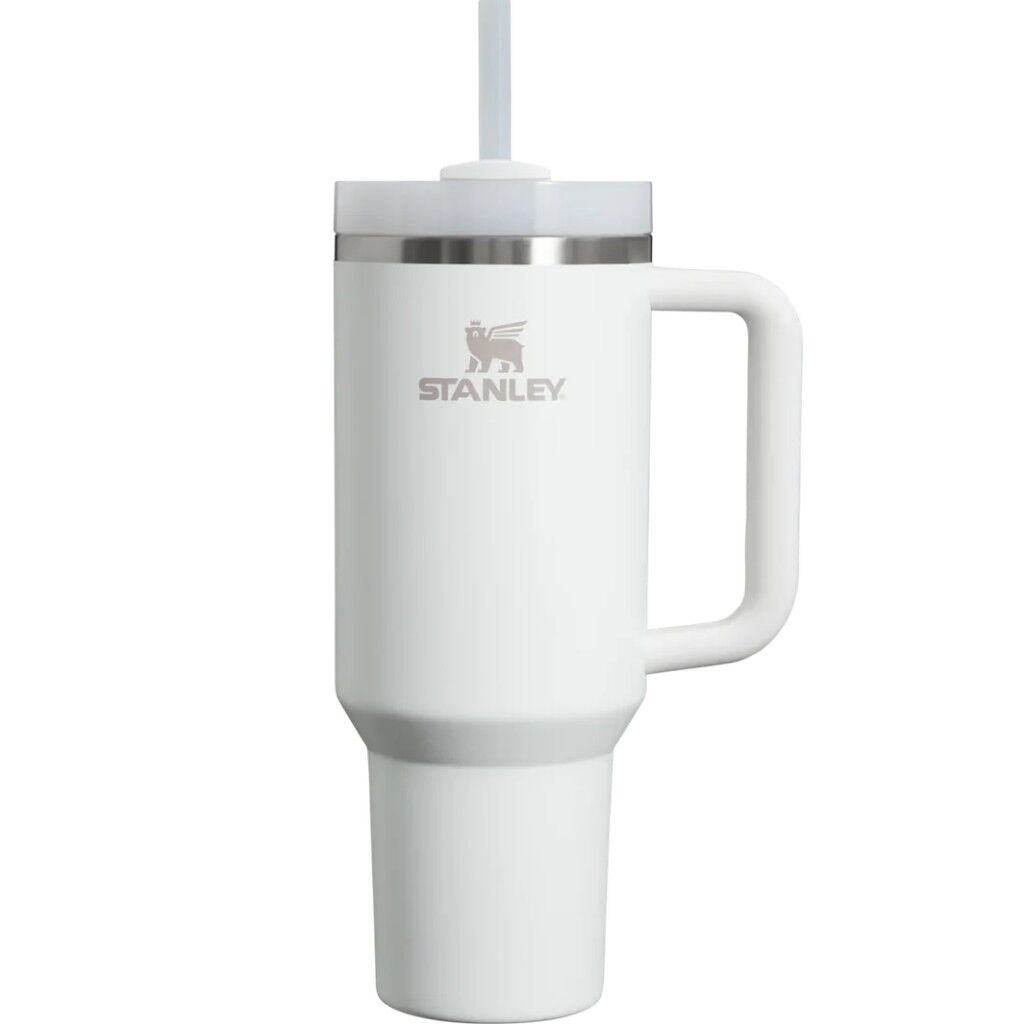 Stanley 10-10824-803 Quencher 1.18 Litre Pipetli Çelik Termos - Buz Beyaz