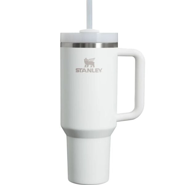 Stanley 10-10824-803 Quencher 1.18 Litre Pipetli Çelik Termos - Buz Beyaz