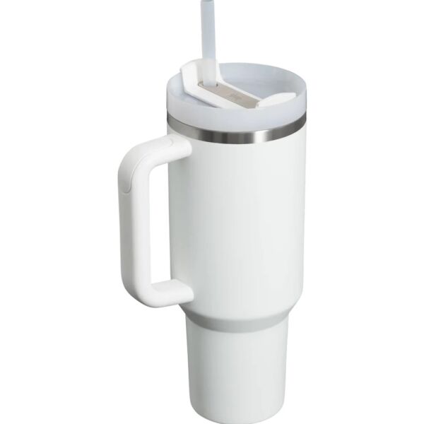 Stanley 10-10824-803 Quencher 1.18 Litre Pipetli Çelik Termos - Buz Beyaz