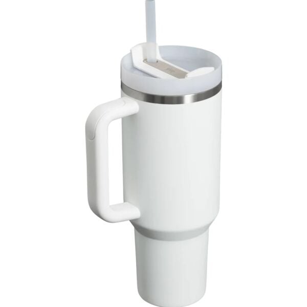 Stanley 10-10824-803 Quencher 1.18 Litre Pipetli Çelik Termos - Buz Beyaz
