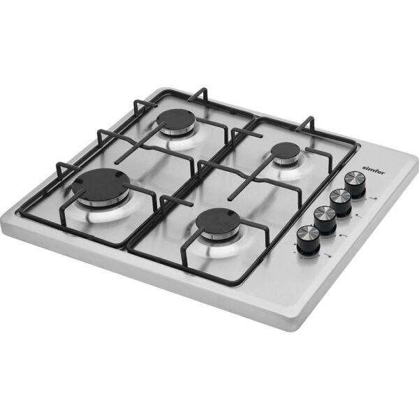 Simfer 3019 4 Gözlü İnox Set Üstü Ocak (Doğalgaz Uyumlu)