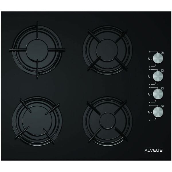 Alveus 6 Program Turbo Ankastre Cam Set - Siyah