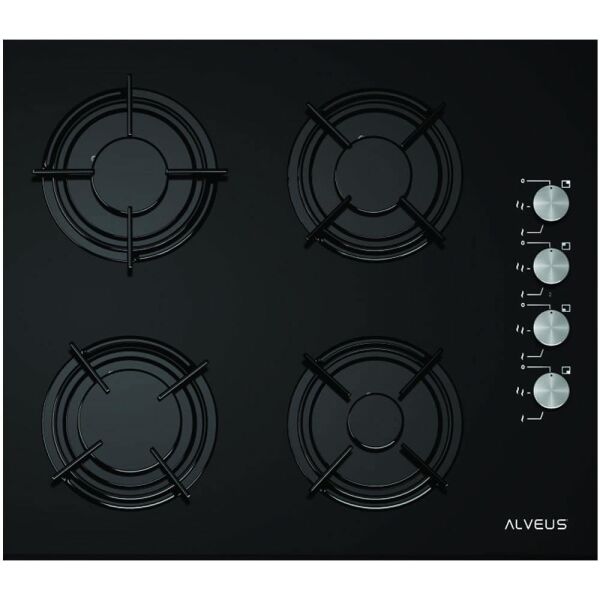 Alveus 6 Program Turbo Ankastre Cam Set - Siyah