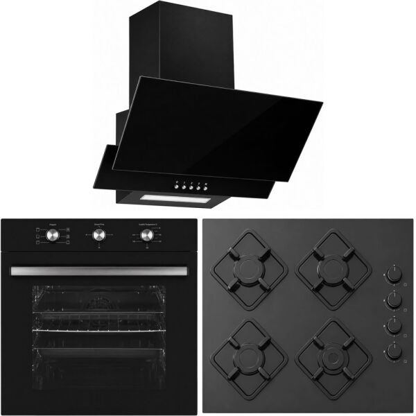 Alveus 6 Program Turbo Ankastre Cam Set - Siyah