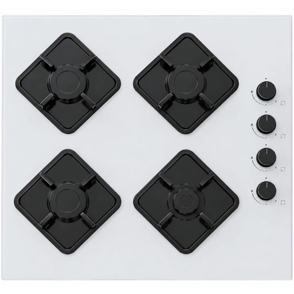 Alveus 6 Program Turbo Ankastre Cam Set - Beyaz