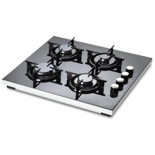 Kumtel KO-40 TSHDF Doğalgaz Ayarlı Siyah Cam Set Üstü Ocak