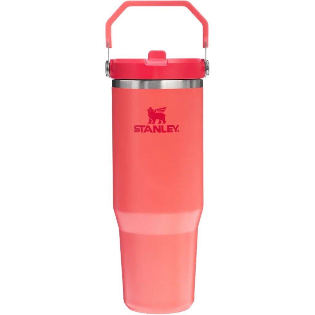Stanley 10-12043-076 The IceFlow Flip Straw 0,89 Litre Pipetli Termos - Mercan