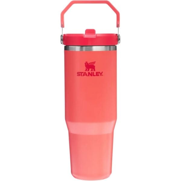 Stanley 10-12043-076 The IceFlow Flip Straw 0,89 Litre Pipetli Termos - Mercan