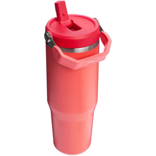 Stanley 10-12043-076 The IceFlow Flip Straw 0,89 Litre Pipetli Termos - Mercan