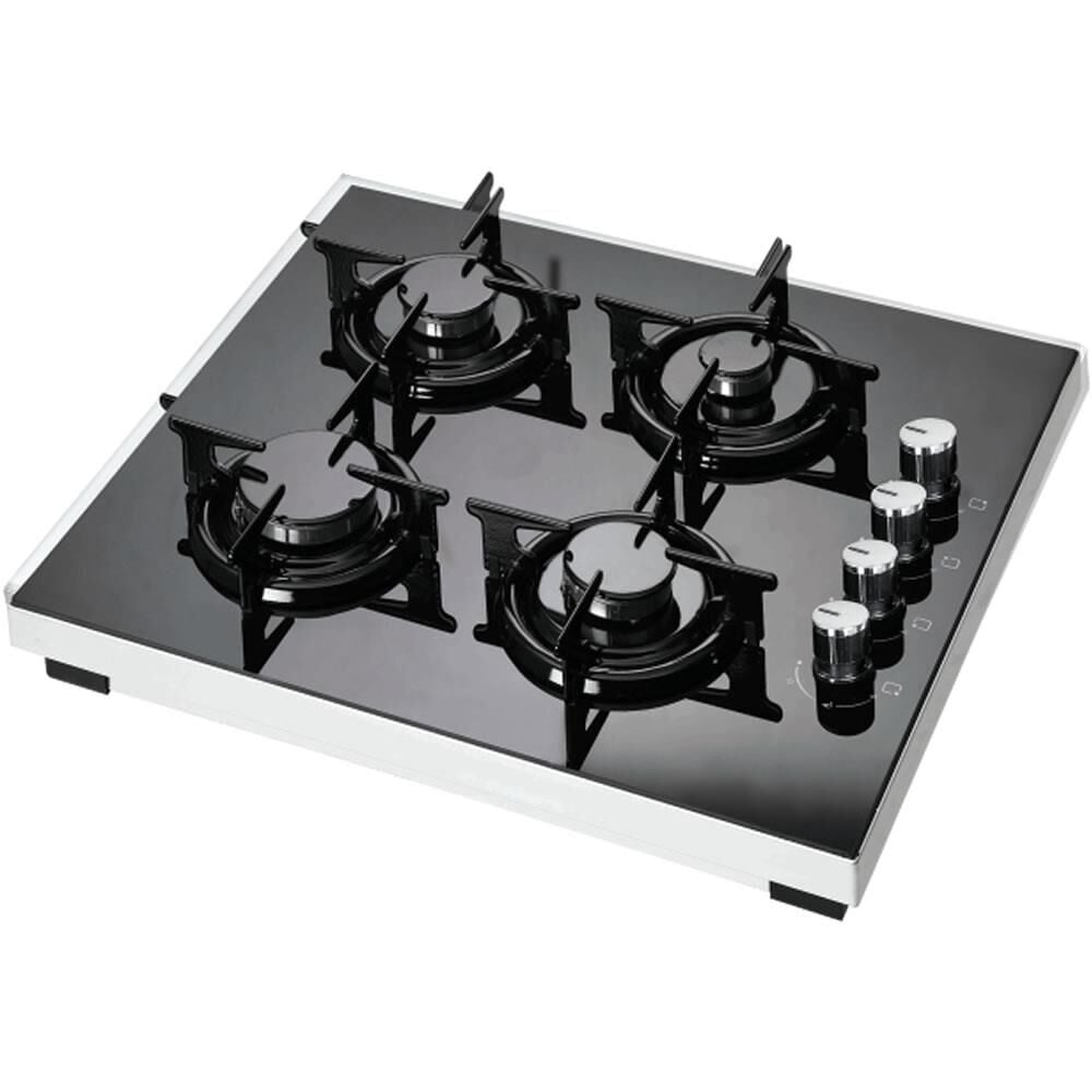 Luxell LX-40 TSHDF 4 Gözlü Siyah Cam Set Üstü Ocak (Doğalgaz Uyumlu)