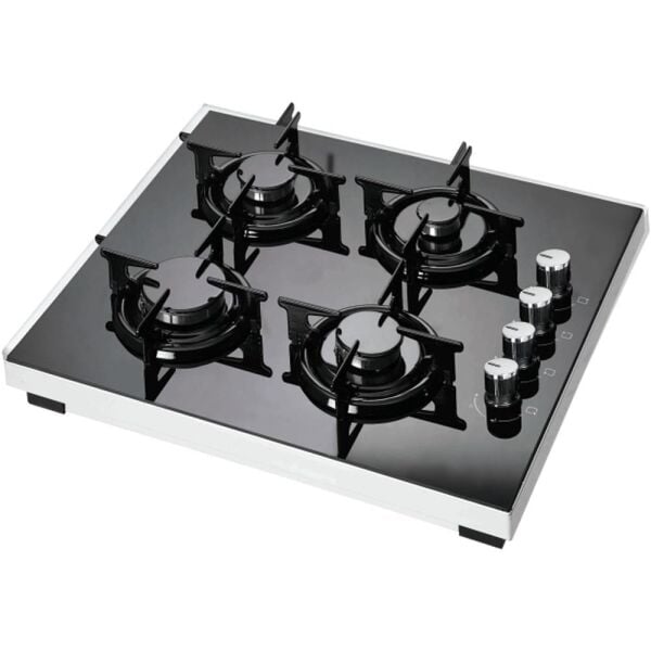 Luxell LX-40 TSHDF 4 Gözlü Siyah Cam Set Üstü Ocak (Doğalgaz Uyumlu)