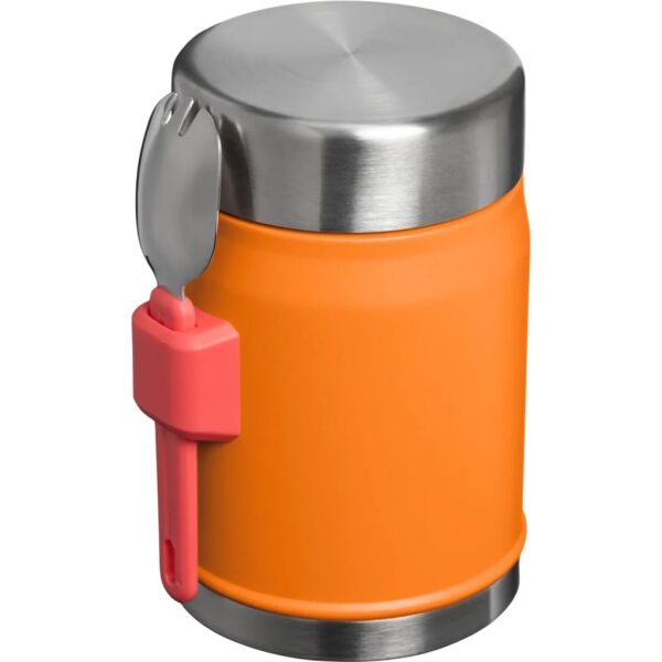 Stanley 10-09382-114 Klasik Kaşıklı 0,40 Litre Çelik Yemek Termosu - Turuncu