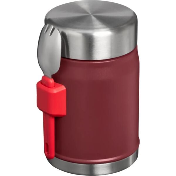Stanley 10-09382-112 Klasik Kaşıklı 0,40 Litre Çelik Yemek Termosu - Bordo
