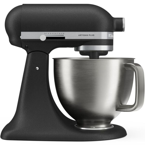 KitchenAid Artisan Plus 5KSM50PKVEBK 4.7 Litre Stand Mikser - Cast Iron Black