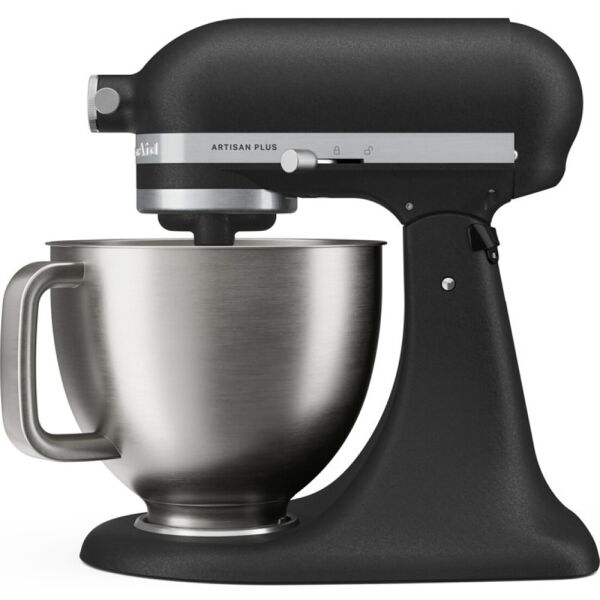 KitchenAid Artisan Plus 5KSM50PKVEBK 4.7 Litre Stand Mikser - Cast Iron Black