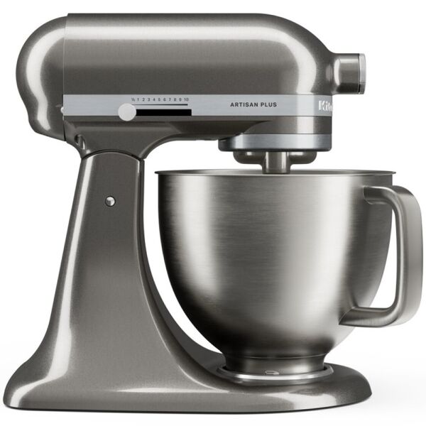 KitchenAid Artisan Plus 5KSM50PKVEMS 4.7 Litre Stand Mikser - Medallion Silver
