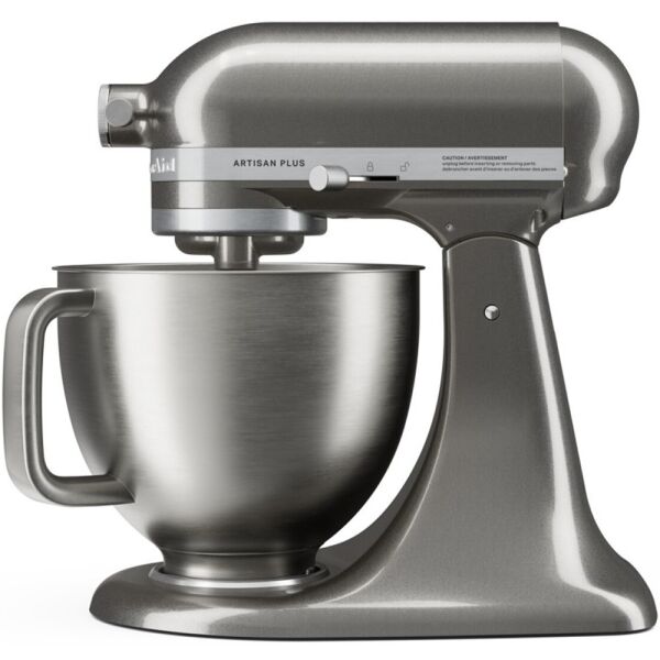 KitchenAid Artisan Plus 5KSM50PKVEMS 4.7 Litre Stand Mikser - Medallion Silver