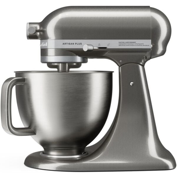 KitchenAid Artisan Plus 5KSM50PKVEMS 4.7 Litre Stand Mikser - Medallion Silver