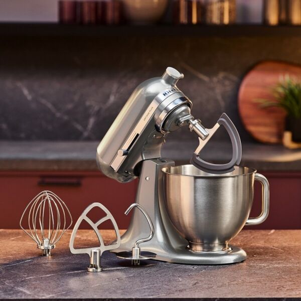 KitchenAid Artisan Plus 5KSM50PKVEMS 4.7 Litre Stand Mikser - Medallion Silver