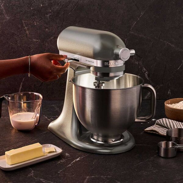 KitchenAid Artisan Plus 5KSM50PKVEMS 4.7 Litre Stand Mikser - Medallion Silver