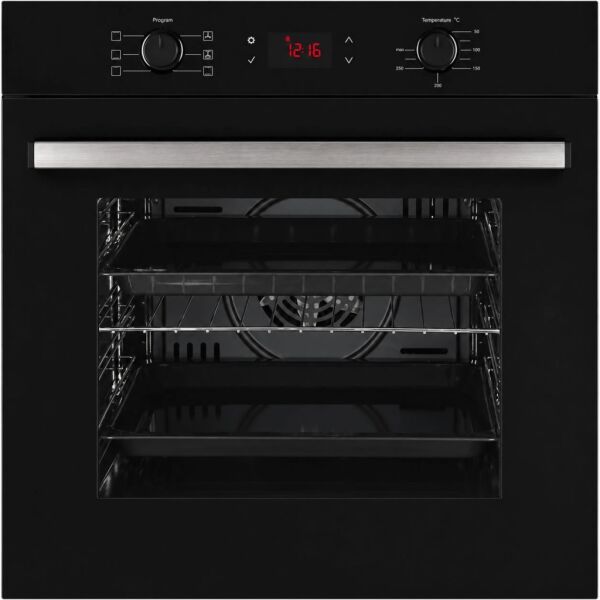 Alveus 6 Program Dijital Turbo Ankastre Cam Set - Siyah