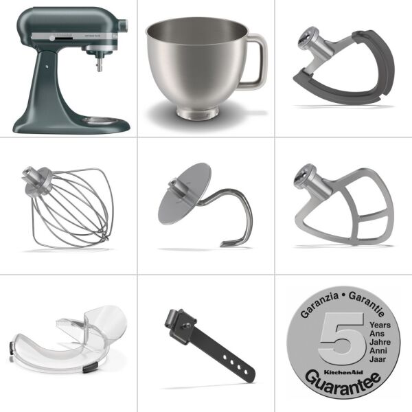 KitchenAid Artisan Plus 5KSM50PKVEJP 4.7 Litre Stand Mikser - Juniper