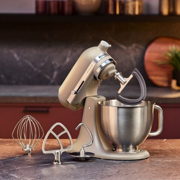 KitchenAid Artisan Plus 5KSM50PKVEOC 4.7 Litre Stand Mikser - Oat