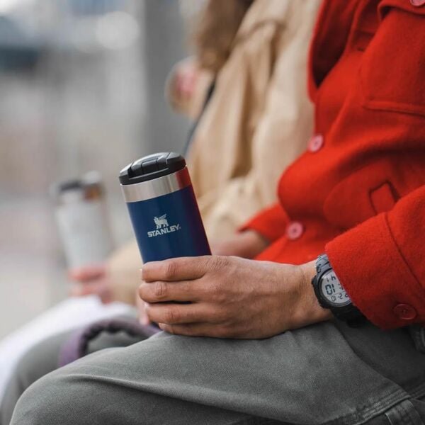 Stanley 10-10788-074 The AeroLight Transit 0,35 Litre Çelik Termos Bardak - Mavi