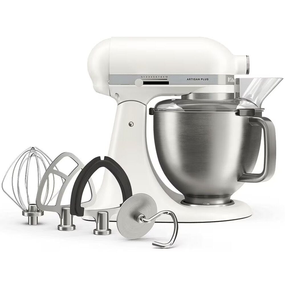 KitchenAid Artisan Plus 5KSM50PKVEPL 4.7 Litre Stand Mikser - Porcelain White