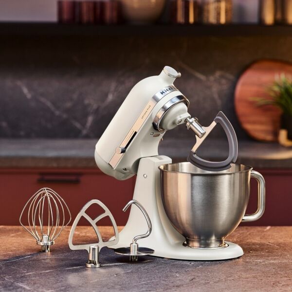 KitchenAid Artisan Plus 5KSM50PKVEPL 4.7 Litre Stand Mikser - Porcelain White