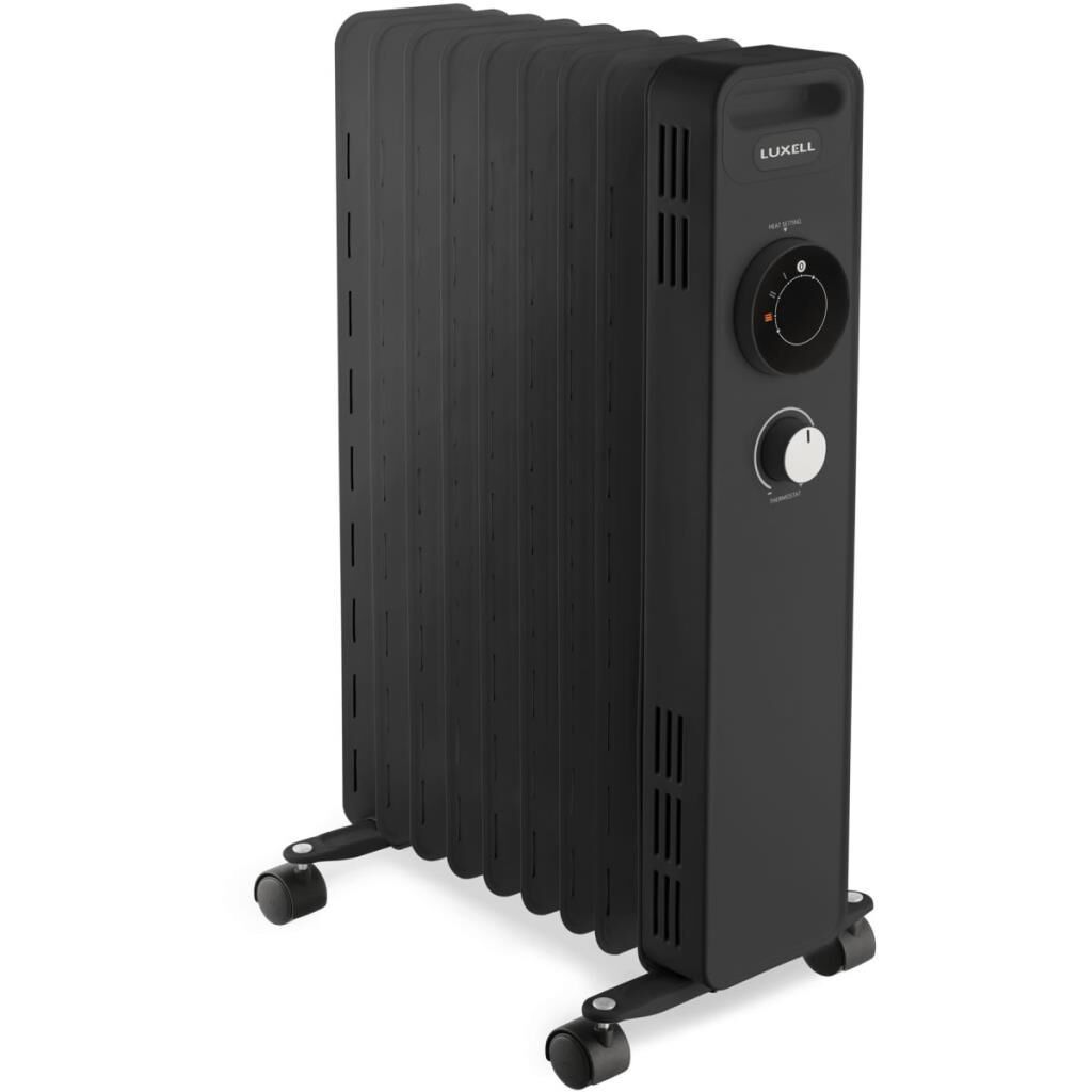 Luxell 1225 9 Dilim 2000W Yağlı Radyatör - Siyah