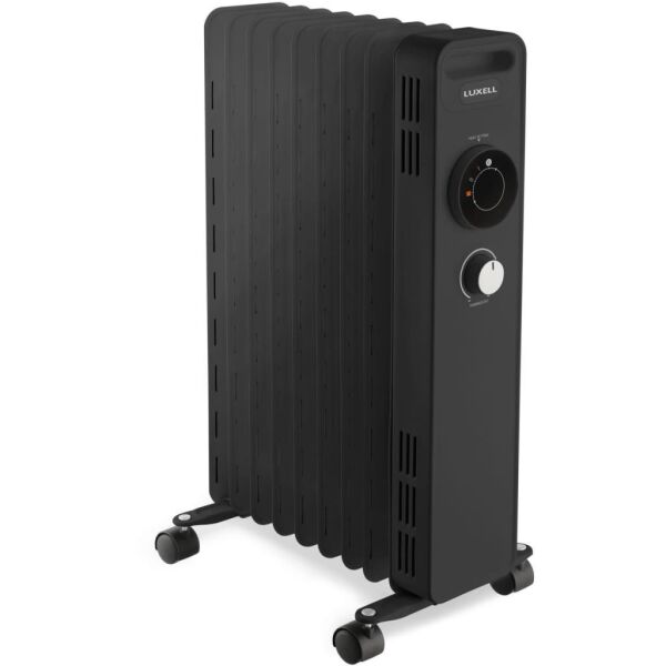 Luxell 1225 9 Dilim 2000W Yağlı Radyatör - Siyah