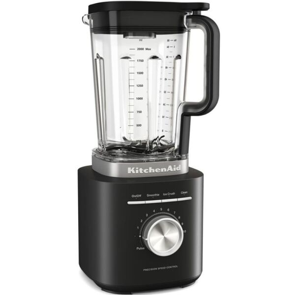 Kitchenaid 5KSB2073EBM Pure Power 2 Litre Smoothie Blender - Matte Black