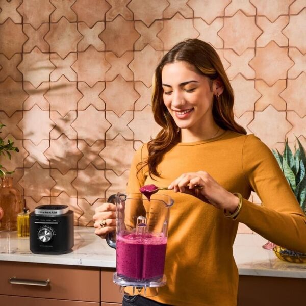 Kitchenaid 5KSB2073EBM Pure Power 2 Litre Smoothie Blender - Matte Black
