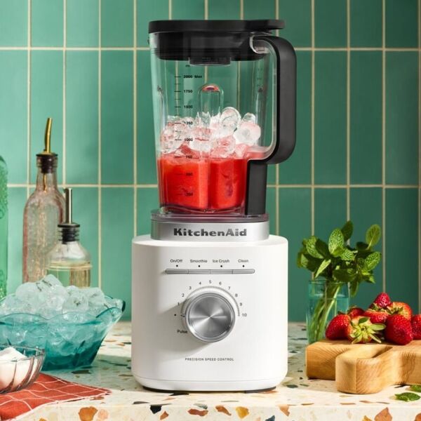 Kitchenaid 5KSB2073EPL Pure Power 2 Litre Smoothie Blender - Porcelain White