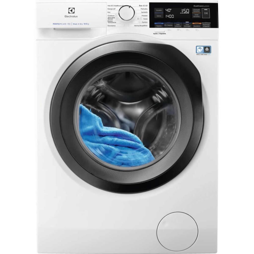 Electrolux EW7WO349ST 9/5 Kg. 1400 Devir Kurutmalı Çamaşır Makinesi