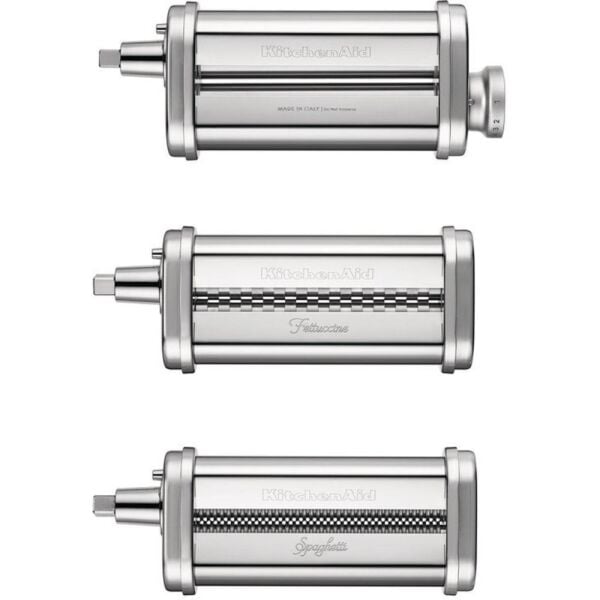 KitchenAid 5KSMPRA 3 Parçalı Makarna Silindiri ve Kesici Aksesuar