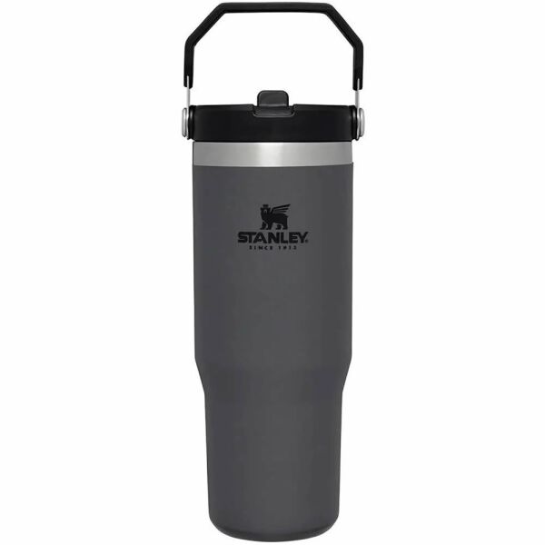 Stanley 10-09993-194 The IceFlow Flip Straw 0,89 Litre Pipetli Termos Bardak - Füme