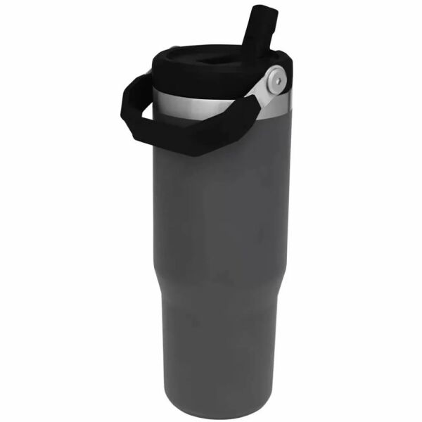 Stanley 10-09993-194 The IceFlow Flip Straw 0,89 Litre Pipetli Termos Bardak - Füme