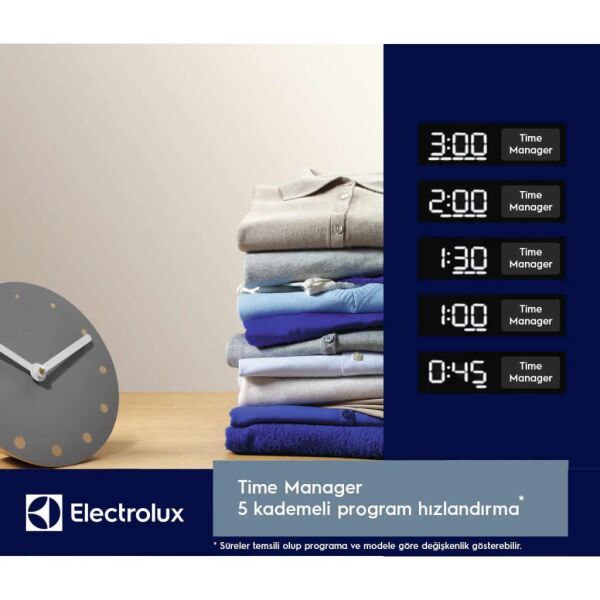 Electrolux EW7WN361ST 10/6 Kg. 1600 Devir Kurutmalı Çamaşır Makinesi