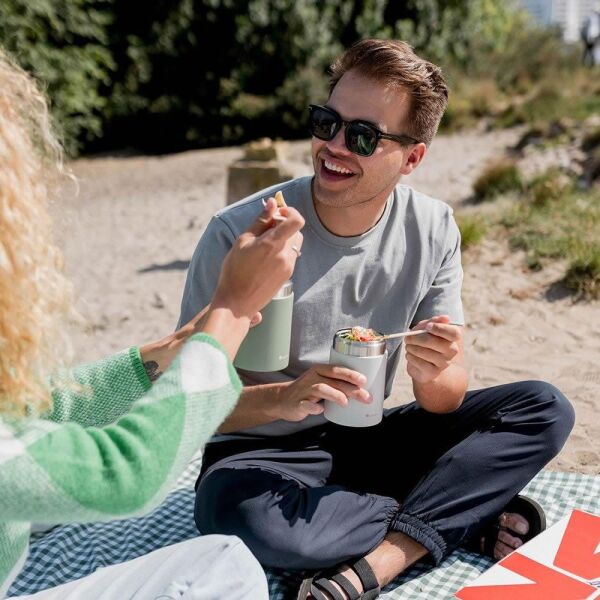 Aladdin 10-10495-005 Bistro Thermavac 0,40 Litre Paslanmaz Çelik Yemek Termosu - Yeşil