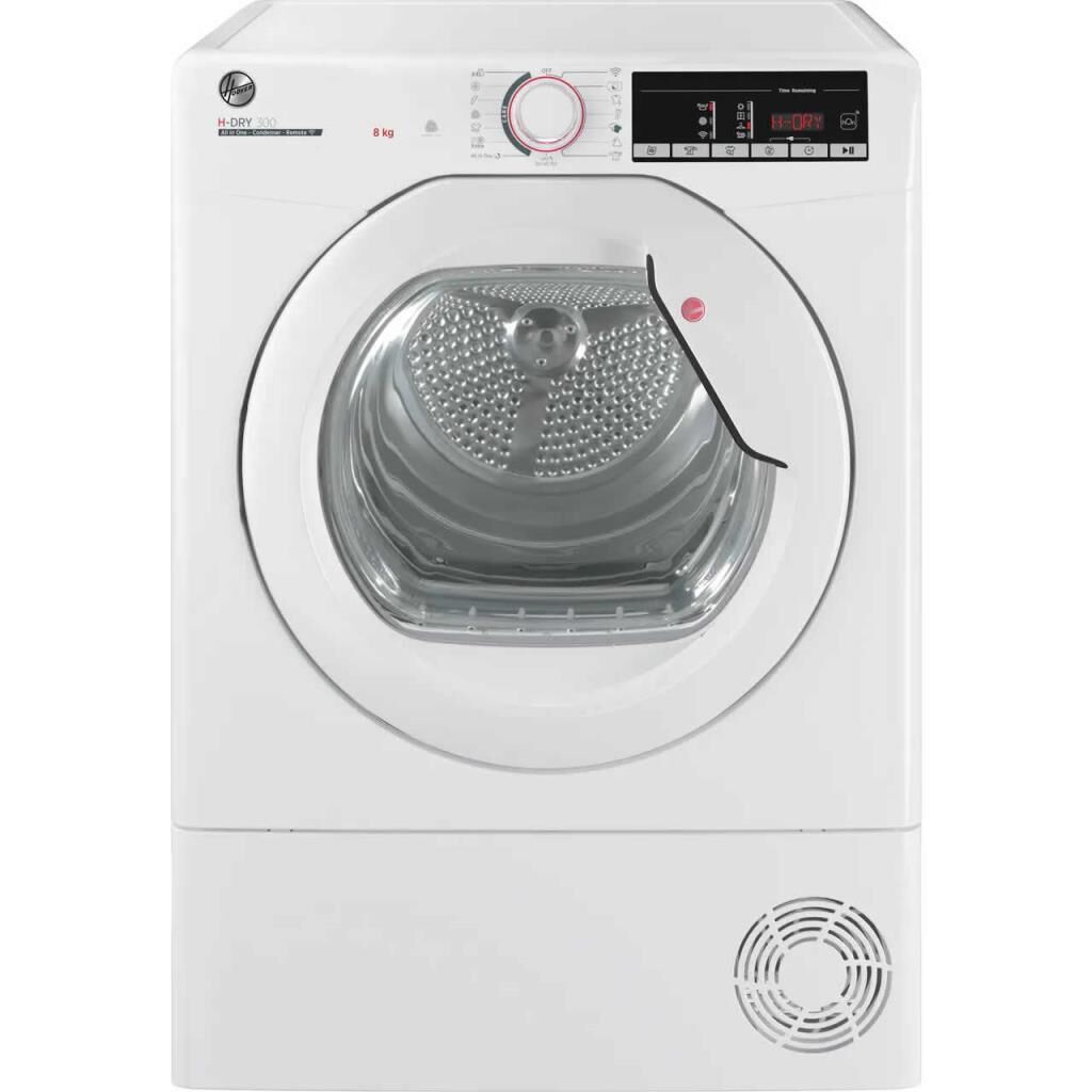 Hoover HLE C8TG-S Yoğuşmalı 8 Kg. Çamaşır Kurutma Makinesi
