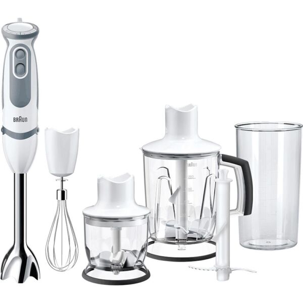 Braun MQ5245WH MultiQuick 5 Vario 1000W El Blender Seti