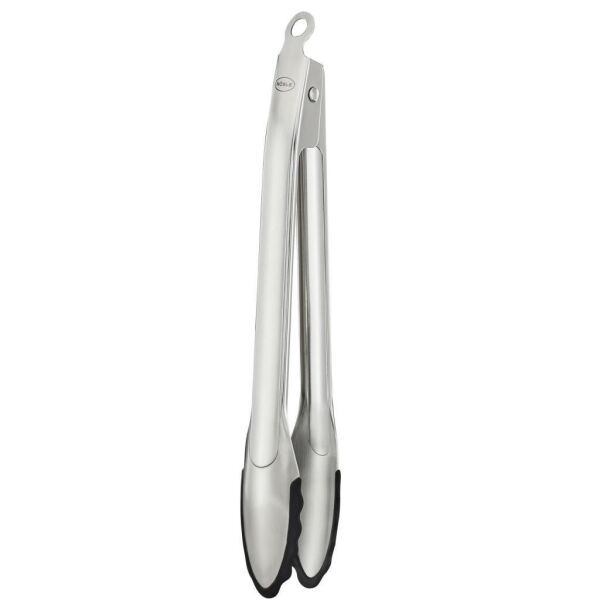 Rösle 12987 Paslanmaz Çelik Kilitlenebilir Silikon Uçlu Maşa 30 Cm.