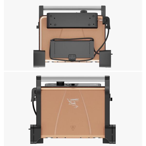 Gazzella TST 1000 R Tostum 2000W Tost ve Izgara Makinesi - Rose