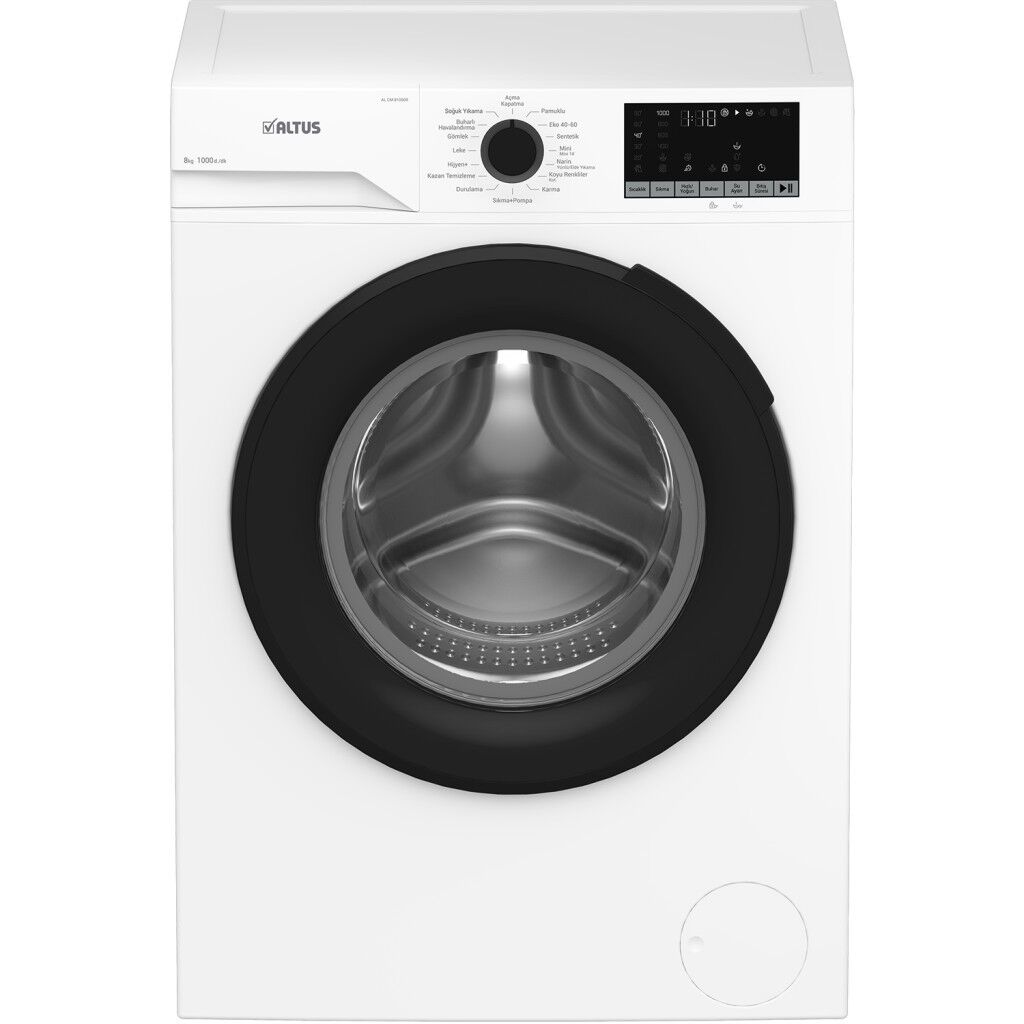 Altus AL CM 81050 R 8 Kg. 1000 Devir Çamaşır Makinesi