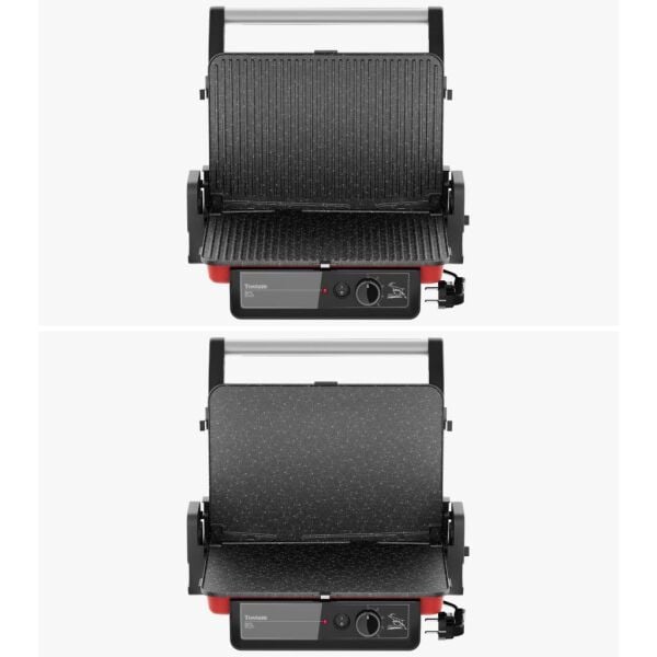 Gazzella TST 1000 K Tostum 2000W Tost ve Izgara Makinesi - Kırmızı