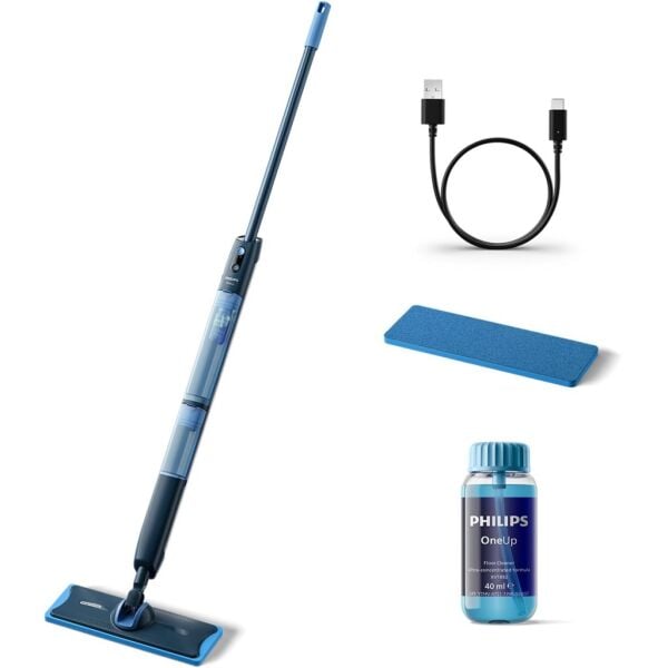 Philips XV5113/01 OneUp 5000 Serisi Kablosuz Şarjlı Dikey Mop