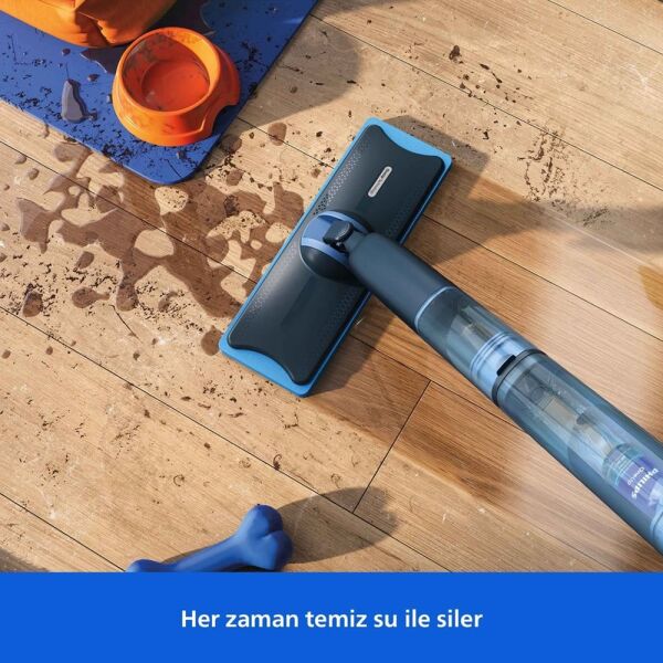 Philips XV5113/01 OneUp 5000 Serisi Kablosuz Şarjlı Dikey Mop